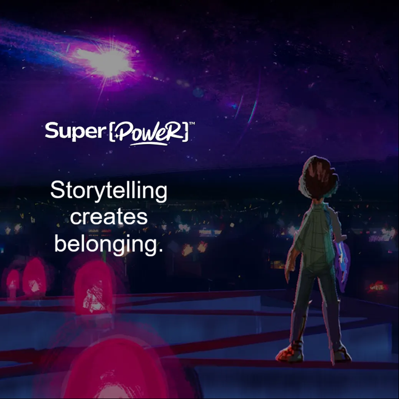 Storytelling creates belonging Storytelling creates belonging.